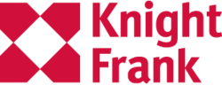 Knight Frank logo, red X and company name.