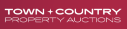 Town + Country Property Auctions logo.