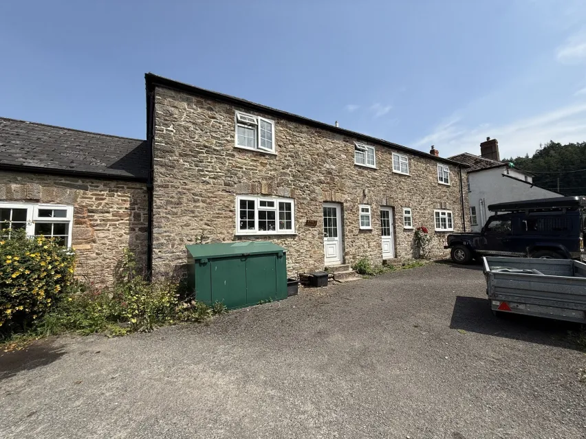 Four-bedroom terraced investment property at Higher Grants Farm, Exebridge, Somerset