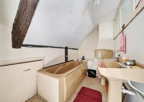 bathroom with bath and sink