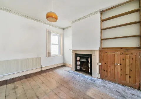 reception room with window