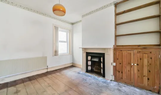 reception room with window